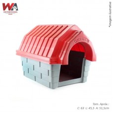 999504 - CASINHA CHAMINE N.2 CINZA/VERMELHO