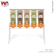 21994 - KIT DISPENSER LARANJA 5X40L