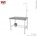 MESA ATENDIMENTO TAMPO INOX