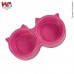 COMED PLASTICO GATO DUPLO ROSA