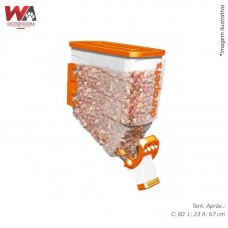 254961 - DURABOX INDIVIDUAL PAREDE 40LT LARANJA