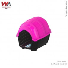 15661 - CASINHA STONE HOUSE N.04 ROSA PLASTPET