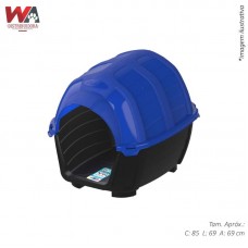 15672 - CASINHA STONE HOUSE N.06 AZUL PLASTPET