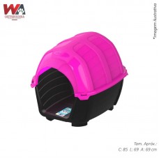 15671 - CASINHA STONE HOUSE N.06 ROSA PLASTPET