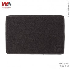 20639 - TAPETE QUADRADO MAIS DOG 40X60 PRETO