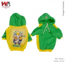 25689 - ROUPA MOLETOM BRASIL PP