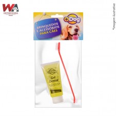 24903 - KIT GEL DENTAL MAIS DOG NEUTR C/ESCOVA