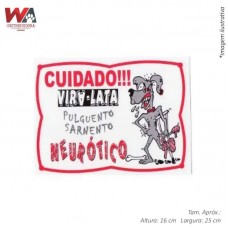 26957 - PLACAS ADVERTENCIA 16X25 VIRA-LATA NEURO