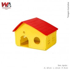 77609 - CASINHA PLASTICA P/HAMSTER JELPLAST