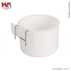 77604 - CANECA PLAST PAPAGAIO SUPORTE ARAME C/06