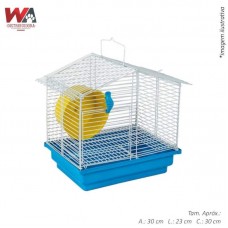 77612 - GAIOLA HAMSTER 1 ANDAR ARAMADA