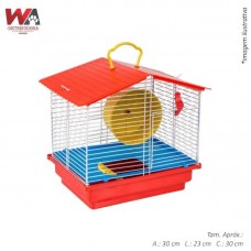 77634 - GAIOLA HAMSTER 1 ANDAR PLAST JELPLAST