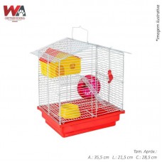 77613 - GAIOLA HAMSTER 2 ANDARES ARAMADA