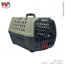 27985 - CX TRANSP MAIS DOG ELEGANCE N.01 CINZA