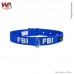 COLEIRA GD PORTE FBI N.10 AZUL