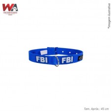 23499 - COLEIRA GD PORTE FBI N.05 AZUL