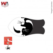 28674 - PLAQUINHA GATO YING YANG