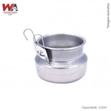 17115 - CANECA ALUM PASSARO TIPO MORINGA M C/6