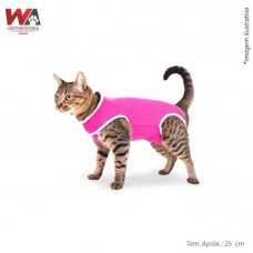 22893 - ROUPA CIRURGICA GATO N.0 ROSA