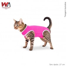 22895 - ROUPA CIRURGICA GATO N.01 ROSA