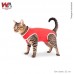 ROUPA CIRURGICA GATO N.03 VERMELHO