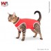 ROUPA CIRURGICA GATO N.05 VERMELHO