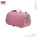 BOLSA TRANSP GLAMOUR ROSA