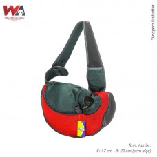 28344 - BOLSA CANGURU G VERMELHO 47X29X14