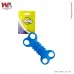 BRINQ MACICO HALTERES 4FUROS 12CM