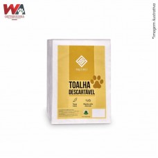 28808 - TOALHA PET DESCART P/BANHO 50X60CM C/50