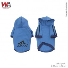 24846 - ROUPA MOLETOM ADIDOG G AZUL