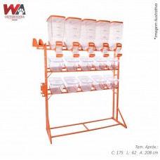 29318 - KIT DISPENSER DURABOX COMBINADO LARANJA