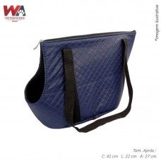 29658 - BOLSA TRANSP LUXO AZUL MARINHO