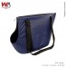 BOLSA TRANSP LUXO AZUL MARINHO