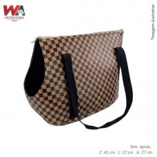 29444 - BOLSA TRANSP LUXO LUXO BEGE