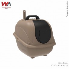 28788 - WC CAT BOX GOLD PRETO