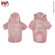 29183 - ROUPA CASACO PLUSH P ROSA