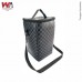 WINE BAG LUXO XADREZ PRETO