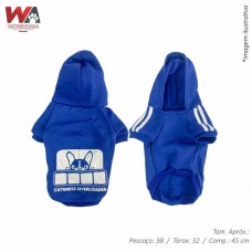 30127 - ROUPA MOLETOM DOG G AZUL