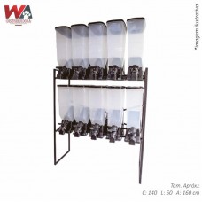 30144 - KIT DISPENSER 10X50 LT ALVORADA BLACK