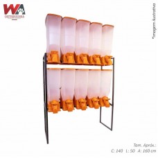 30145 - KIT DISPENSER 10X50 LT ALVORADA LARANJA