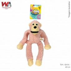 29702 - BRINQ PELUCIA MACACO ROSA