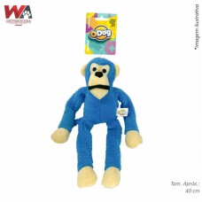 29700 - BRINQ PELUCIA MACACO AZUL