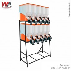 29624 - KIT DISPENSER 10 MODULOS 35L 2X5 LARANJA