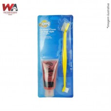 19000 - KIT GEL DENTAL MAIS DOG MORANGO C/ESCOVA