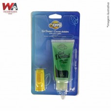 19229 - KIT GEL DENTAL MAIS DOG MENTA C/DEDEIRA