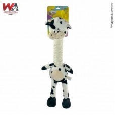 26806 - BRINQ PELUCIA GG VACA LONG 58CM