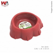 29965 - COMED PET FOX ECO M 800ML VERMELHO