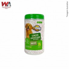 20618 - LENCO UMEDECIDO MAIS DOG MACHO C/75