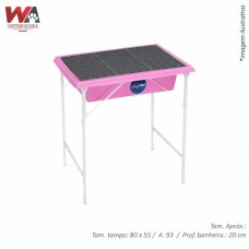 30312 - BANHEIRA E MESA SPACEPET 75L ROSA